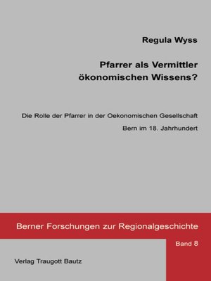 cover image of Pfarrer als Vermittler ökonomischen Wissens?